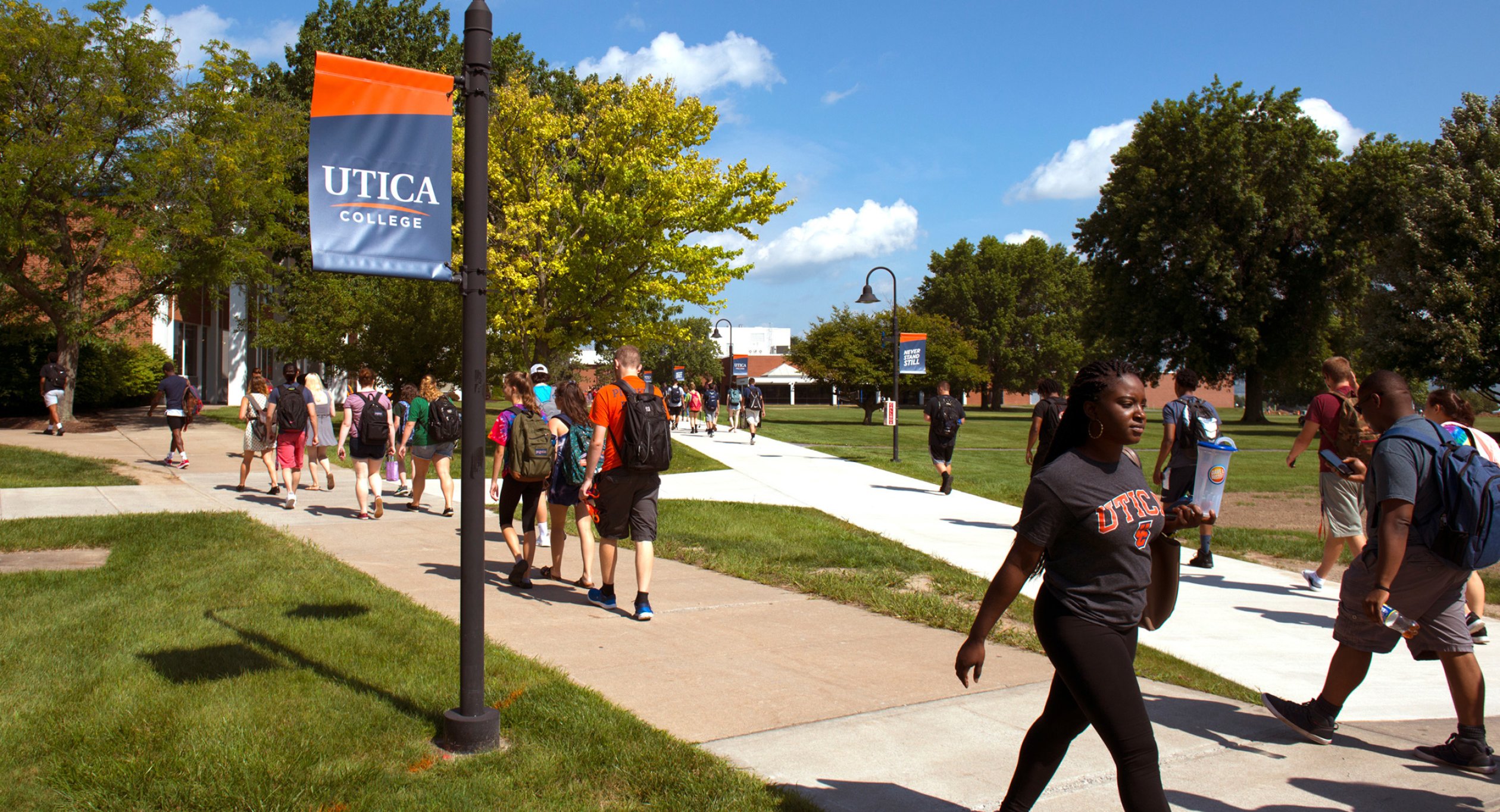 Our campus and surrounding community Utica College