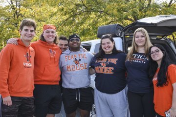 Students Tailgate at Homecoming 2025
